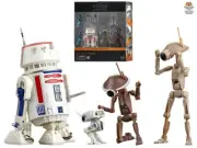 Star Wars ~ R5-D4 BD-72 & Pit Droids Black Series action figure set by Hasbro