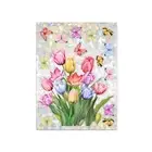Beautiful Flower and Butterfly Wall Decals Pack Window Glass Display Decorations