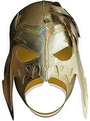 Dis ESCORPION Lycra (PRO-FIT) Adult Lucha Libre Wrestling Mask (Pro-Lycra) All Golden Mask
