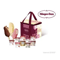 在飛比找Yahoo奇摩購物中心優惠-【Häagen-Dazs】哈根達斯(外帶)迷你杯/雪糕禮袋組