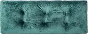 JAMPAYANG Bench Cushion, Non-Slip Tufted Bench Cushions for Swing, Shoe Storage, Window Seat (36"x14", Dark Green)