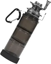 Lure Holder - Fishing Hook Storage,Three-Layer Dividers Portable Waterproof Case Bottle Accessories for Outdoor Kayak Camping Hiking Kids Gear Boat Saltwater Tackle