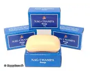 "Nag Champa" Kamini Soap Vegetable Based 4x100gm (4 Bars)