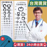 在飛比找蝦皮購物優惠-🔥臺灣 12小時出🔥視力表 視力測量表 視力檢查表 標準醫用