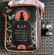 Disney BINX Cross Body Purse Bag FREE SANDERSON Miniature Snow Globe NEW UNUSED