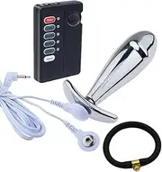 Electric Prostate Massager Set with Anal Plug, Cock Ring, and Remote
