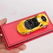 Scale Finished Model Car 1:64 Scale for McLaren SF90 Convertible Sports Car Die Casting Resin Car Model Replica Static Collection Car Die-cast Vehicle(Convertible)
