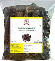 VS Products Shikakai Whole, 50g | Acacia Concinna | Dry Shikakai | For healthy strong hair(Pack of 1 X 50gm)