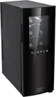 12-Bottle Free Standing Dual Zone Fridge and Chiller, Thermoelectric Wine Cooler