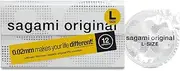 Sagami Original 0.02 L-size 12's Pack PU Condom