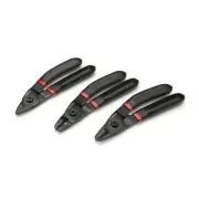 Steelman 3 Piece Mini Wire and Cable Tool Set Cutter, Stripper, Crimper 42025