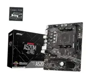 A520M-A PRO Gaming Motherboard (AMD Ryzen 5000, AM4, DDR4, PCIe 3.0, SATA