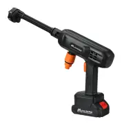 High Pressure Washer Cordless 500W 60bar/870psi Car Washing Spray Cleaner Machine 6 In 1 Water Sprayer EW-S03 21V/0.5A 1