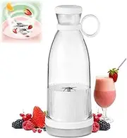 Cutify Portable Smoothie Blender, 380ml Usb Wireless Cutify™ Portable Smoothie Blender On The Go, Cutify Fresh Juice, Small Blendit Portable Blender For Shakes And Smoothies (White)