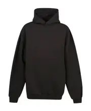 Long-sleeved hooded sweater 1,2 Black
