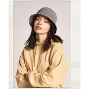 NWT Brixton Essex Bucket Hat in Aluminum 100% Wool Felt Size Small