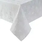 Tablecloth Raised Woven Embroidered Jacquard Fabric, Resistant for Dining, Ho...