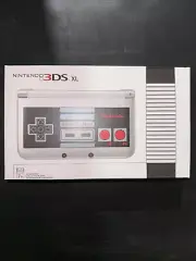 {BRAND NEW} Nintendo 3DS XL Retro Silver NES Edition {MINT}