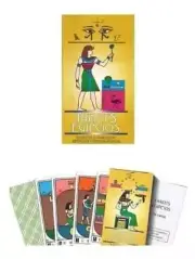 Tarot Deck Egipcio Marca Egypt Tarot Joker Mazo Completo + Gu√≠a B√°sica 78 car