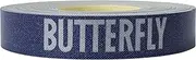 Butterfly Side Tape to Protect The Edges of Your Rubber and Blade for Table Tennis Paddles - Color Blue/Silver - Width 12mm - Rolls Come in 10m (20 Rackets) and 50m (100 Rackets)