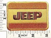 Jeep Wrangler Grand Cherokee patch Symbol 3" x 2" Sew Ironed On Embroidery Patch