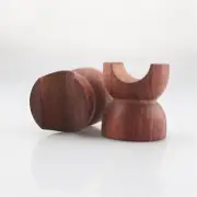 Rose Wood Speaker Insulation Holder Bracket Line Support Cable Stand Trestle C