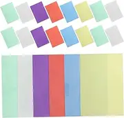 KALLORY Large Capacity Plastic Folders A4 36pcs Document Pockets Organizer for Office