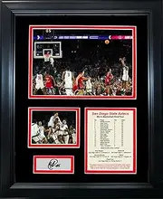 Framed San Diego State Aztecs Lamont Butler 2023 Final Four Buzzer Beater Facsimile Laser Engraved Signature Auto 11"x14" College Basketball Photo Sig Collage