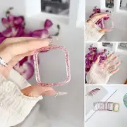 Bling Pearlescent glitter case Protector Case For Apple Watch Series 10 SE 8 7 6