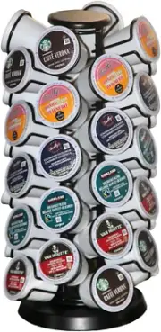 Coffee Storage Holder Cup Carousel Pod Organizer Pods Keurig Stand Cups K-Cup