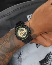 [G SHOCK] G Shock Ga110gb-1a Black/gold - Size ONE ONE Black/Gold