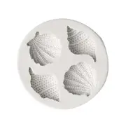 Silicone Mold Easy Demoulding Not Sticky Heat Resistant Multi-faceted Shell Conch Epoxy Mold for Bakery
