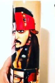 Johnny Depp Characters 20 Oz Tumbler