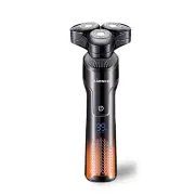 MARSKE Electric Shaver With LCD Digital Display Magnetic 3-Blade Head IPX7 Full Body Washable Razor