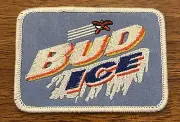Bud Ice Budweiser Bud Light Beer Vintage Style Retro Iron Sew One Patch Cap Hat