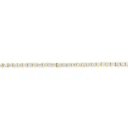 Luminesce Lab Grown 4 Carat Diamond Tennis Bracelet in 9ct Yellow Gold