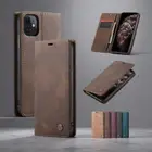 For iPhone 16 15 14 13 12 11 Pro Max 87 Plus X SE Mini Wallet Case Leather Cover