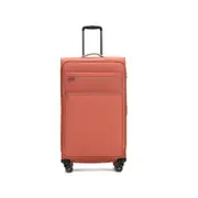 Tosca Vega 32" Checked Travel TrolleyTravel Luggage Suitcase - Rust