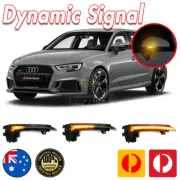 LED Light Side Dynamic Sequential Mirror Signal FOR AUDI RS3 A3 S3 8V 2013-2019 (for: Audi)