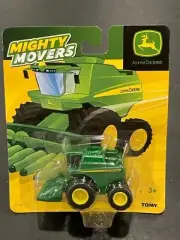 John Deere Mighty Movers Combine Farm Toy, ERTL / TOMY, NEW