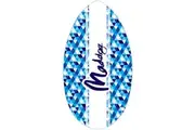 Maddog Wedge Plywood Skim Board 37" Inch Blue Arrow Pattern