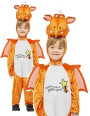 Julia Donaldson Zog Costume Childresn Licensed Tv Book Day Fancy Dress Kids