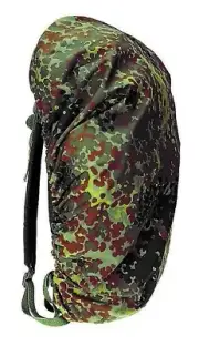 MILTEC Waterproof Backpack Lightweight Rain Camouflage Cover - FLECKTARN - 130L