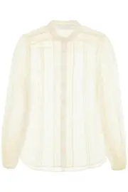 ZIMMERMANN halliday lace-trimmed shirt