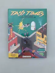 RARE VTG SEALED! Tass Times - Commodore 64, C64 Collectible 1986 Activision NOS