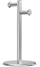Headset Stand Headset Holder Aluminum Alloy Headphone Headset Metal Headphone Stand Universal Game Headset Stand Desktop Earphone Holder Desktop Headset Holder (Color : Silver)
