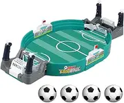 Finger Soccer Board Game,Desktop Sports Board Game - Parent-Child Desktop Double Football Field Toy for Kids Birthday Family Game