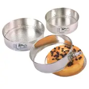 Springform Cake Pan Baking Tray Round Mould Set Removable Base 24/25/26cm