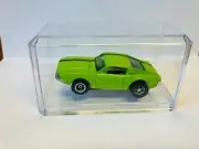 JL MUSTANG FASTBACK Lime Green & Ultra G & Display case use on AURORA AFX