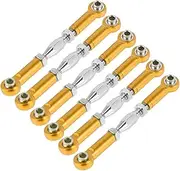 VICASKY Set of 6 71mm Metal Turnbuckle Rods Linkage for 1/10 Rc Car Steering Easy Install Rod Linkage for Buggy